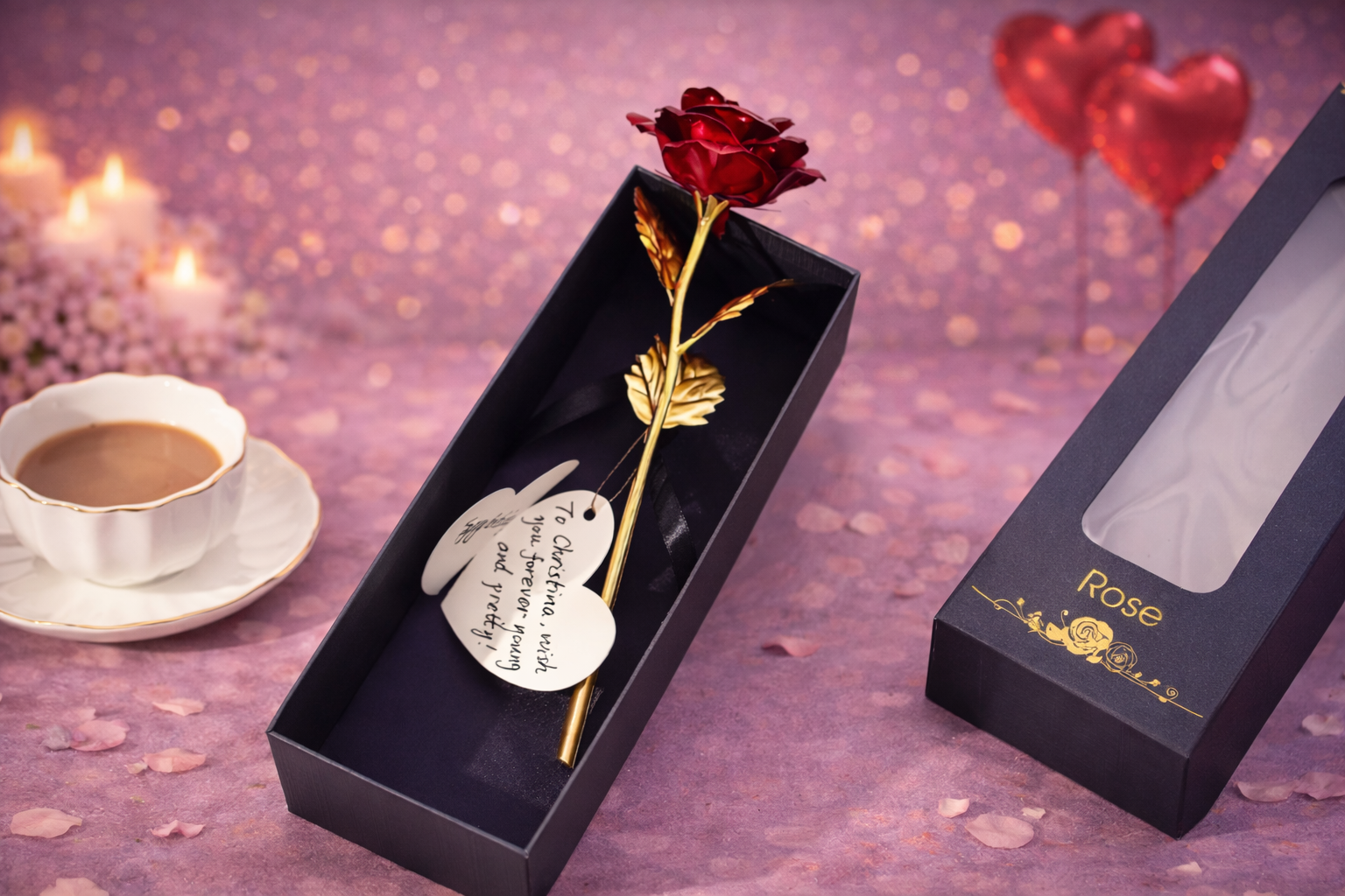 Rose Dorée Amorae™ - Rouge